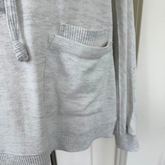 DEMOCRACY Grey Funnel Neck Pullover Knit Top Size XLP - Picture 9 of 13
